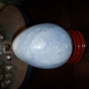 Blue Calcite egg